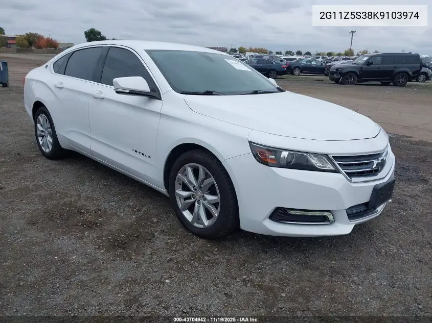 2G11Z5S38K9103974 2019 Chevrolet Impala Lt
