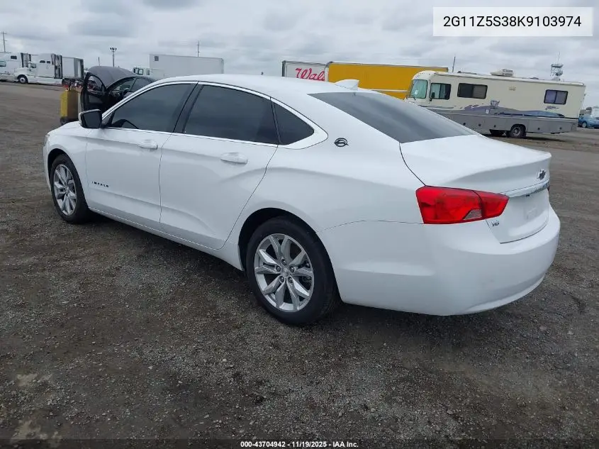 2G11Z5S38K9103974 2019 Chevrolet Impala Lt
