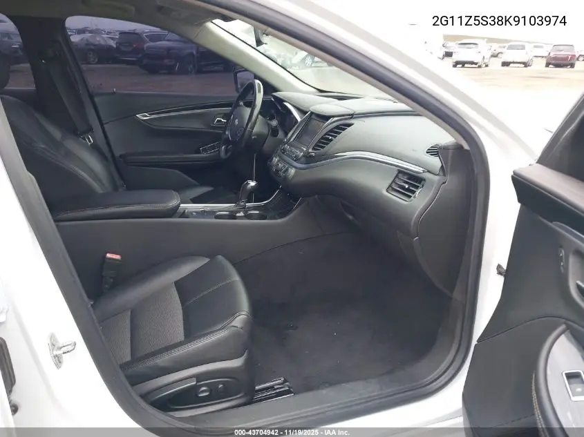 2G11Z5S38K9103974 2019 Chevrolet Impala Lt