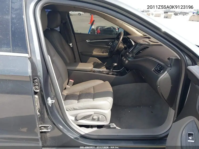 2019 Chevrolet Impala Lt VIN: 2G11Z5SA0K9123196 Lot: 45663521
