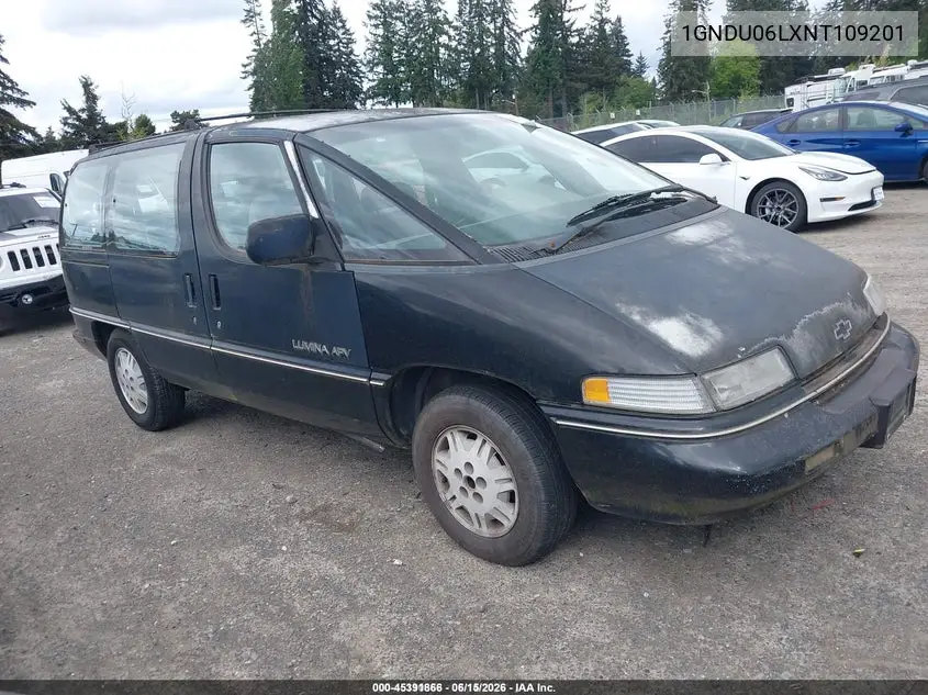1992 Chevrolet Lumina Apv VIN: 1GNDU06LXNT109201 Lot: 45391866