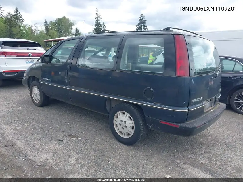 1992 Chevrolet Lumina Apv VIN: 1GNDU06LXNT109201 Lot: 45391866