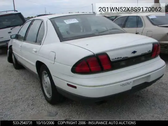 1995 Chevrolet Lumina VIN: 2G1WN52X8S9170062 Lot: 2540731