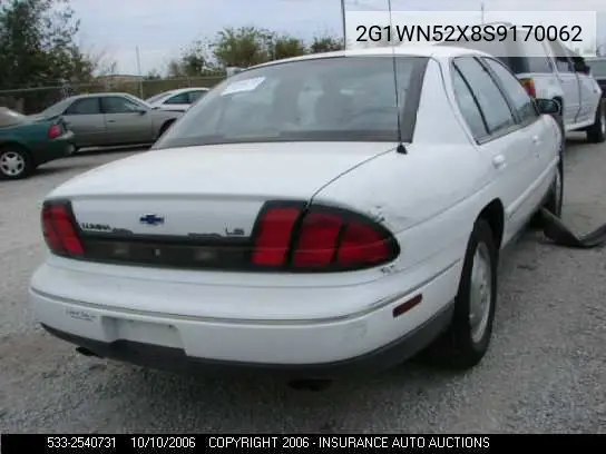 1995 Chevrolet Lumina VIN: 2G1WN52X8S9170062 Lot: 2540731