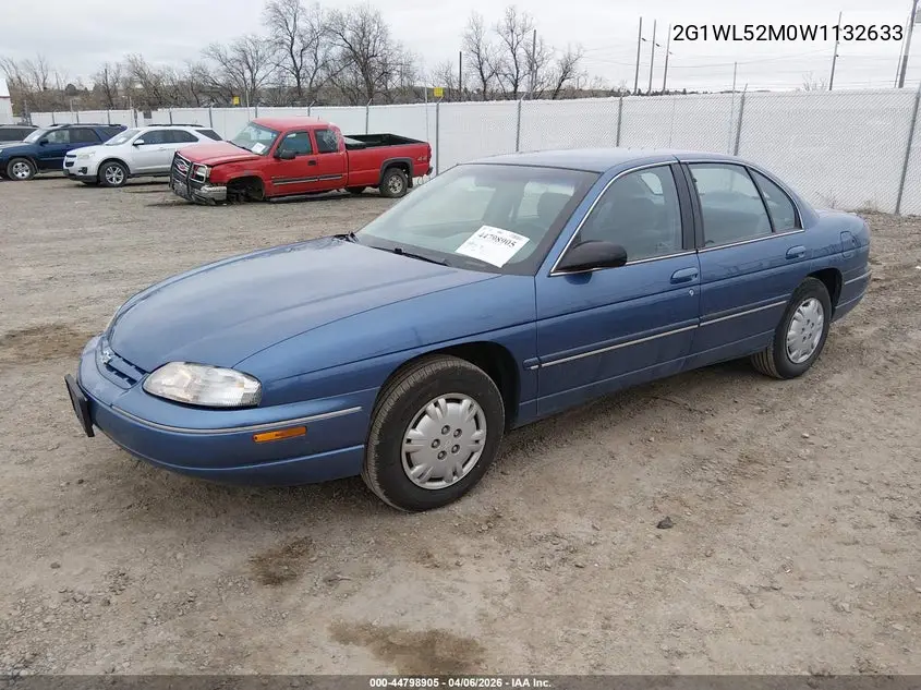 1998 Chevrolet Lumina VIN: 2G1WL52M0W1132633 Lot: 44798905
