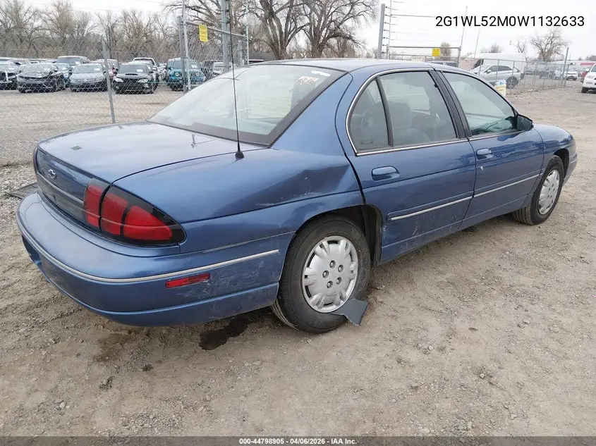 1998 Chevrolet Lumina VIN: 2G1WL52M0W1132633 Lot: 44798905