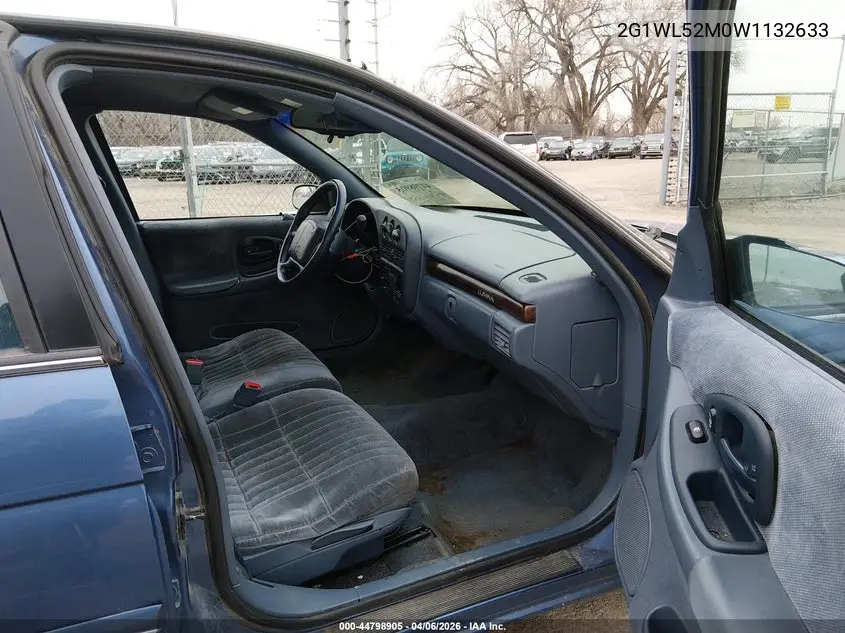 1998 Chevrolet Lumina VIN: 2G1WL52M0W1132633 Lot: 44798905