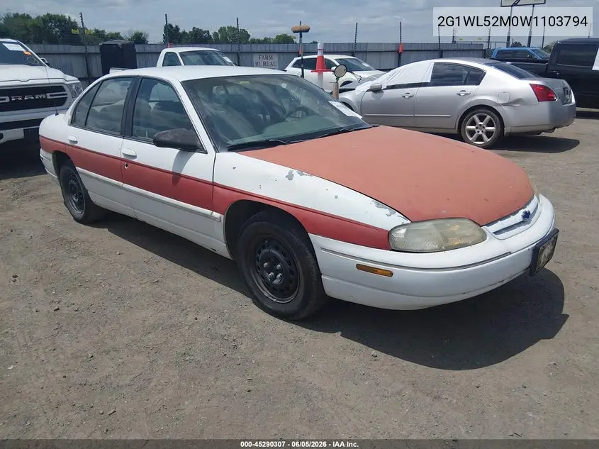 1998 Chevrolet Lumina VIN: 2G1WL52M0W1103794 Lot: 45290307