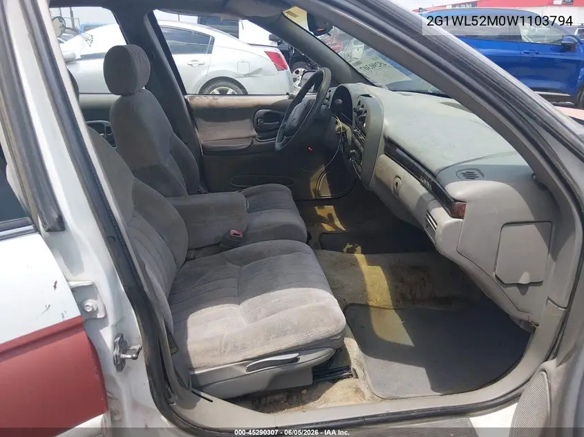 1998 Chevrolet Lumina VIN: 2G1WL52M0W1103794 Lot: 45290307