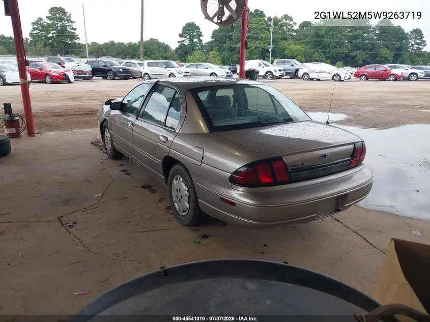 1998 Chevrolet Lumina VIN: 2G1WL52M5W9263719 Lot: 45541010