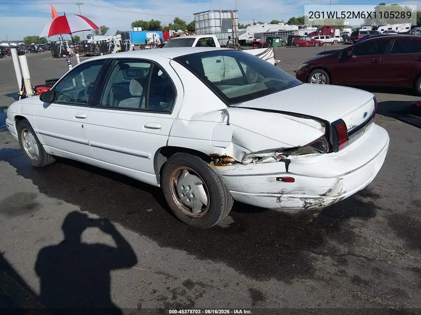 1999 Chevrolet Lumina VIN: 2G1WL52M6X1105289 Lot: 45378703