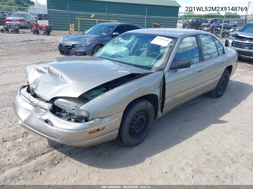 1999 Chevrolet Lumina Ls VIN: 2G1WL52M2X9148769 Lot: 45458288