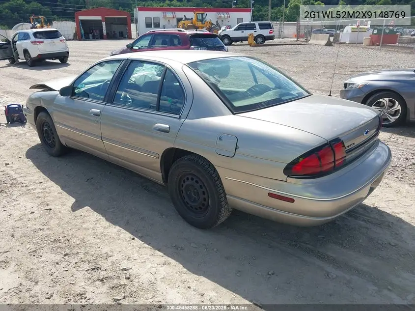 1999 Chevrolet Lumina Ls VIN: 2G1WL52M2X9148769 Lot: 45458288