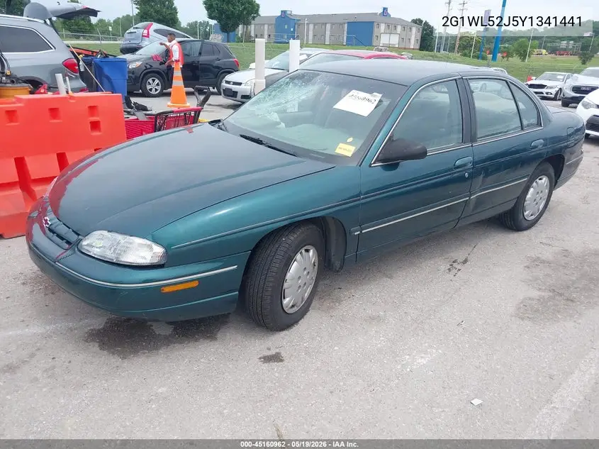 2000 Chevrolet Lumina VIN: 2G1WL52J5Y1341441 Lot: 45160962