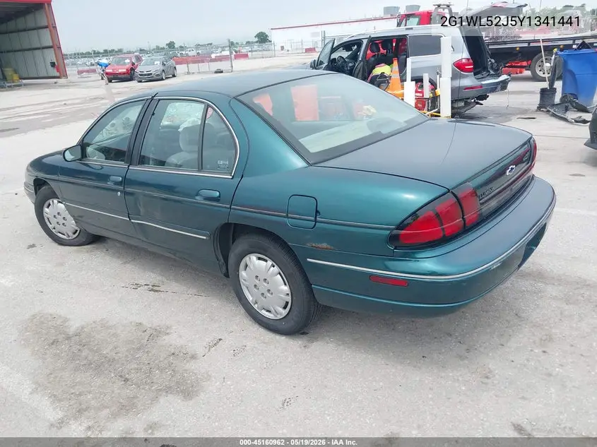 2000 Chevrolet Lumina VIN: 2G1WL52J5Y1341441 Lot: 45160962