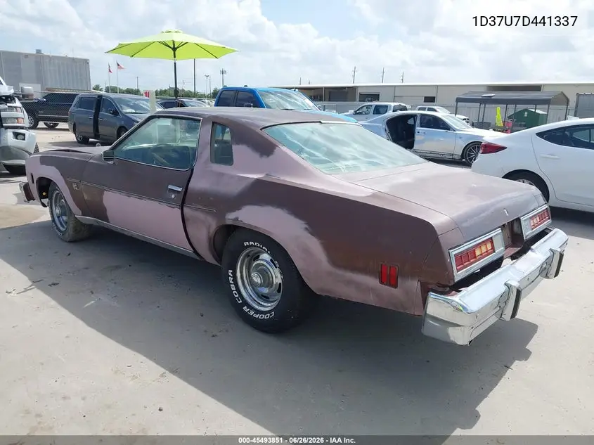 1977 Chevrolet Malibu VIN: 1D37U7D441337 Lot: 45493851