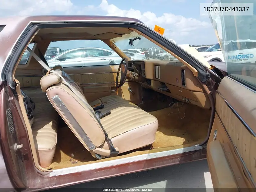 1977 Chevrolet Malibu VIN: 1D37U7D441337 Lot: 45493851