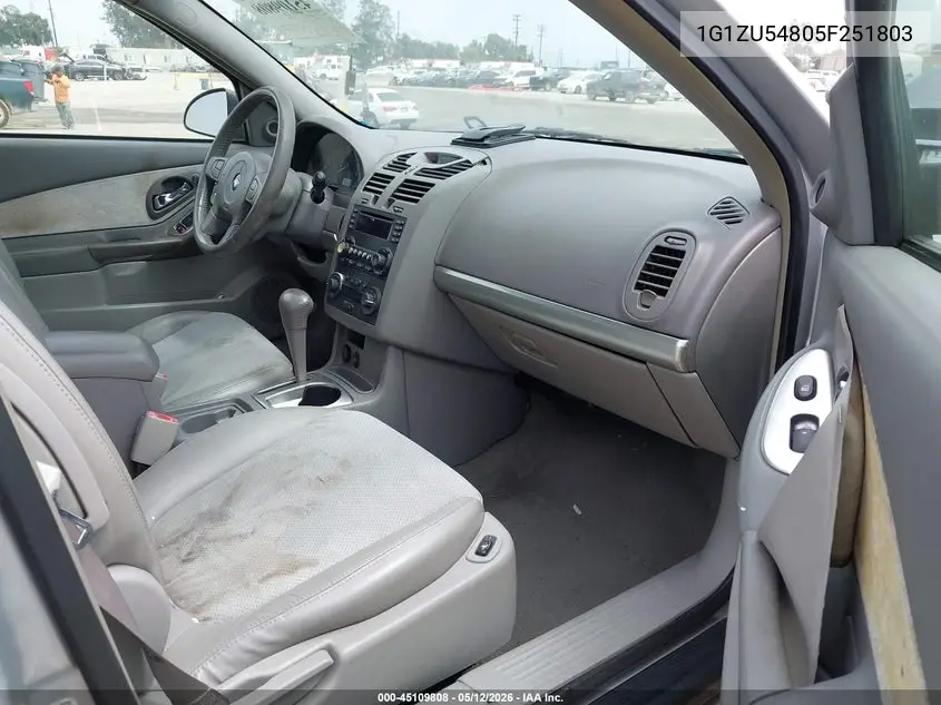 2005 Chevrolet Malibu Lt VIN: 1G1ZU54805F251803 Lot: 45109808