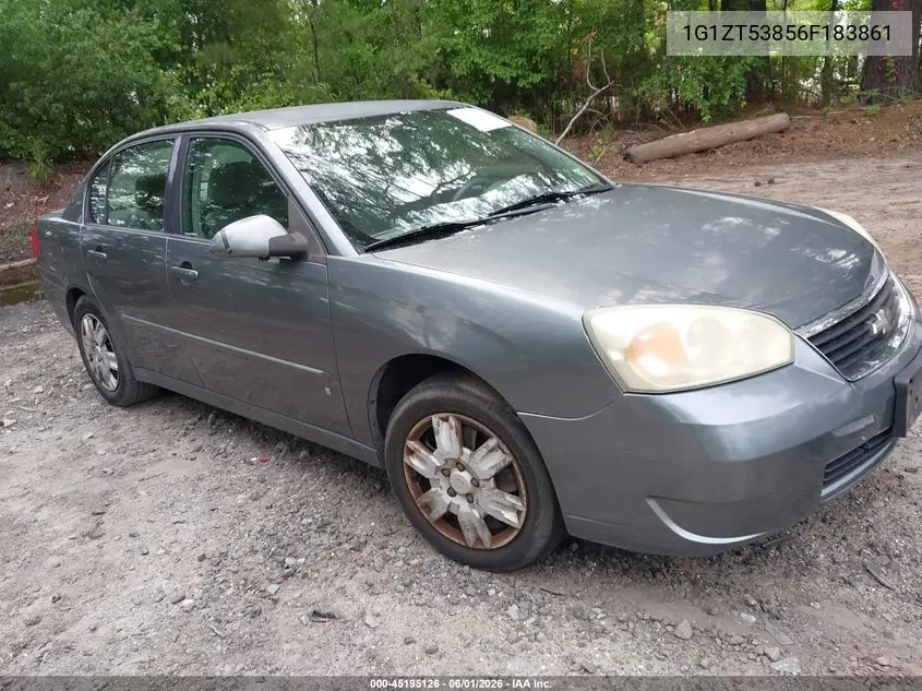 2006 Chevrolet Malibu Lt VIN: 1G1ZT53856F183861 Lot: 45195126