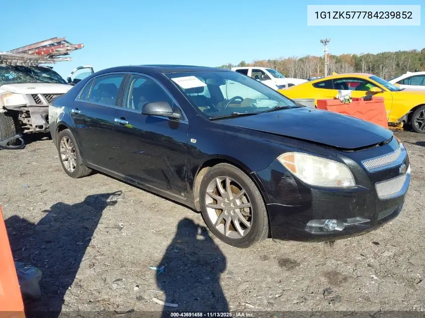 1G1ZK577784239852 2008 Chevrolet Malibu Ltz