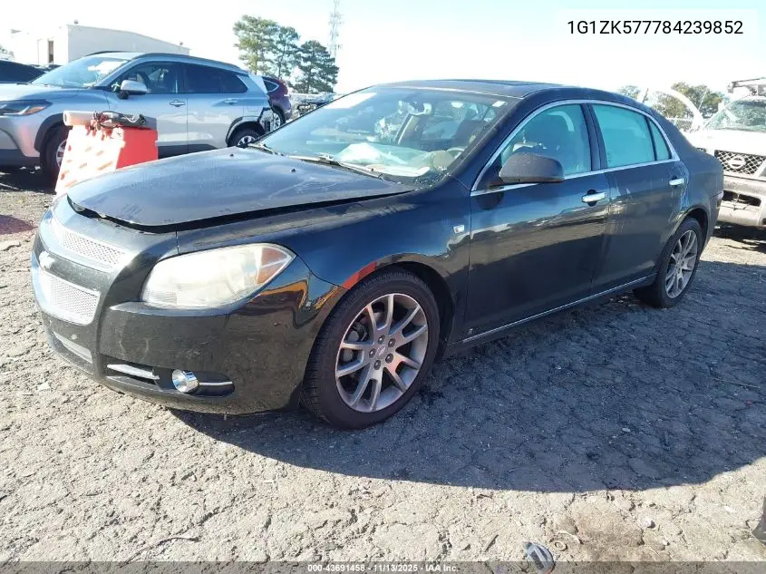 1G1ZK577784239852 2008 Chevrolet Malibu Ltz