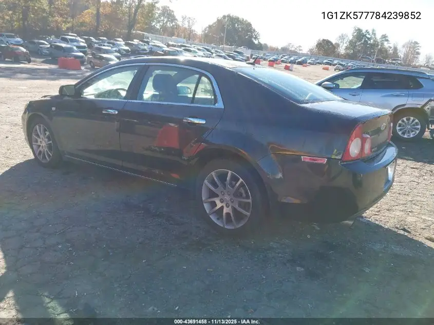 1G1ZK577784239852 2008 Chevrolet Malibu Ltz