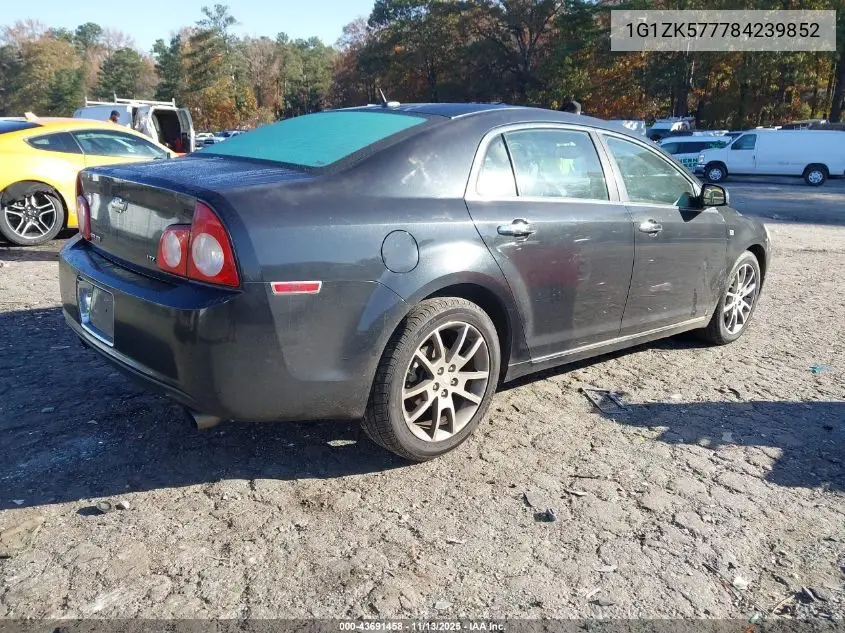 1G1ZK577784239852 2008 Chevrolet Malibu Ltz