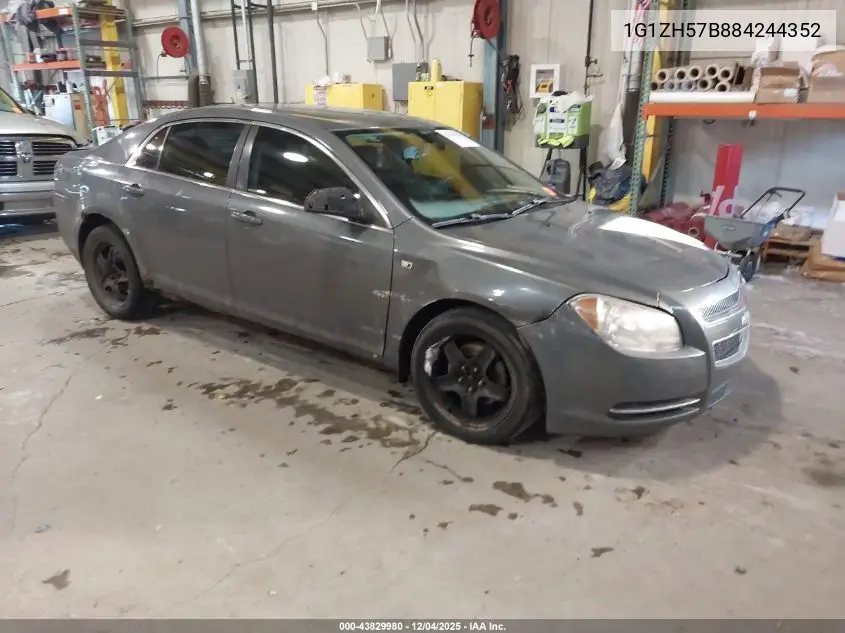 1G1ZH57B884244352 2008 Chevrolet Malibu Lt