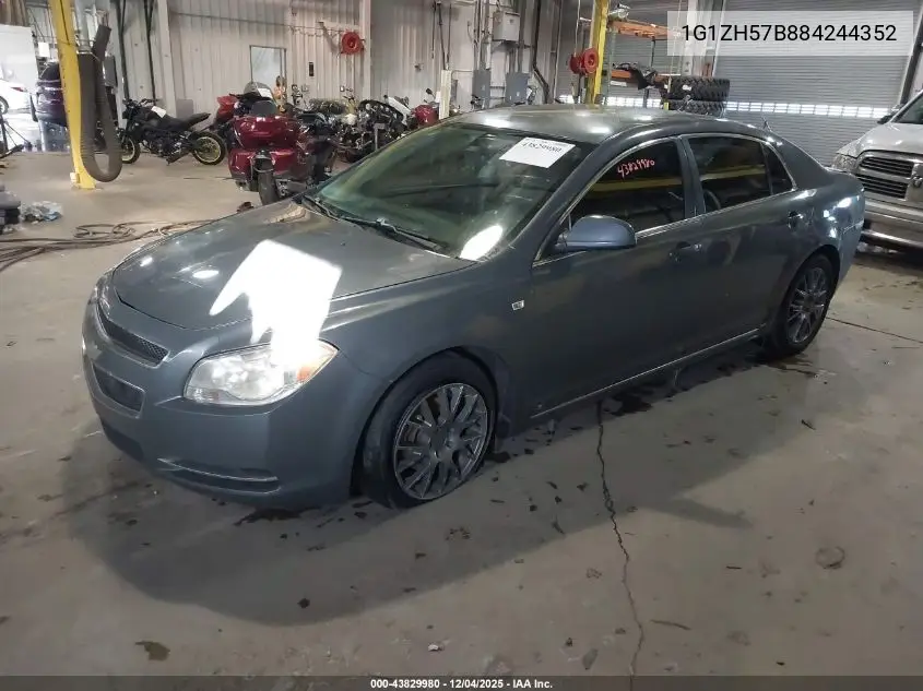 1G1ZH57B884244352 2008 Chevrolet Malibu Lt