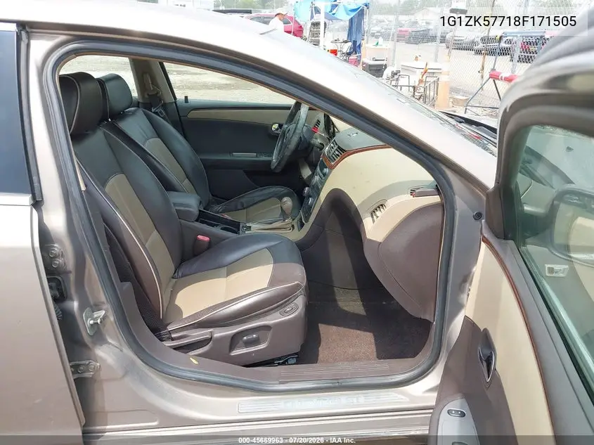 2008 Chevrolet Malibu Ltz VIN: 1G1ZK57718F171505 Lot: 45669963