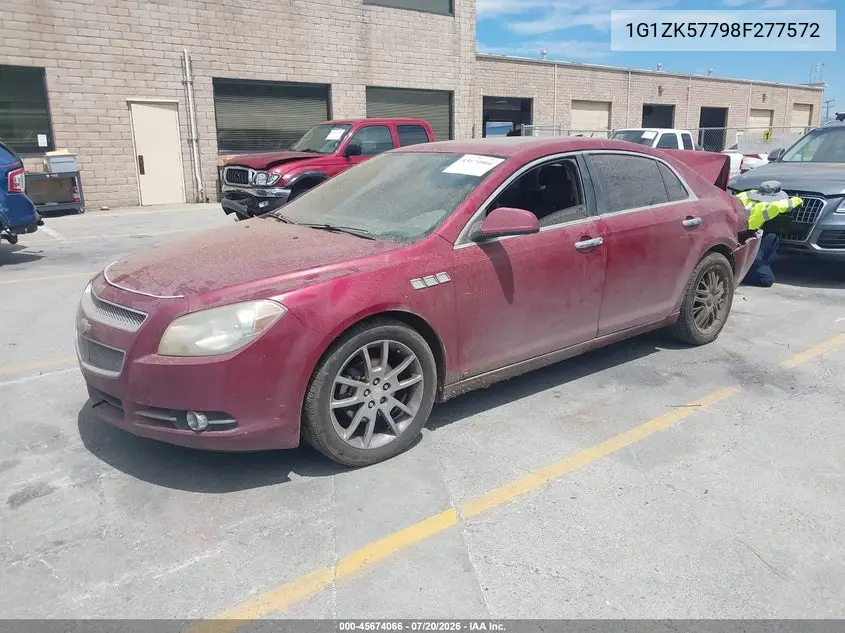 2008 Chevrolet Malibu Ltz VIN: 1G1ZK57798F277572 Lot: 45674066