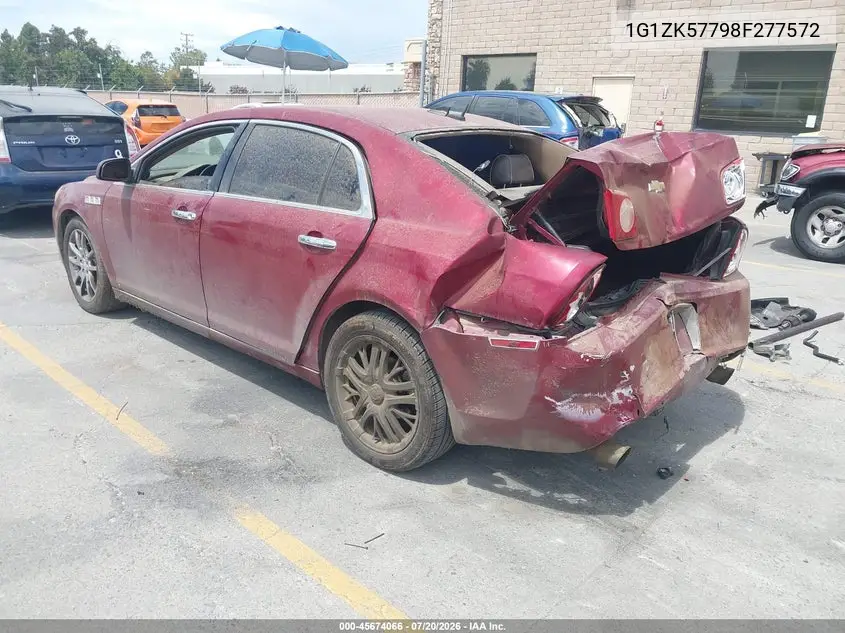 2008 Chevrolet Malibu Ltz VIN: 1G1ZK57798F277572 Lot: 45674066