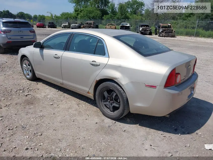 2010 Chevrolet Malibu Lt VIN: 1G1ZC5E09AF228686 Lot: 45555869