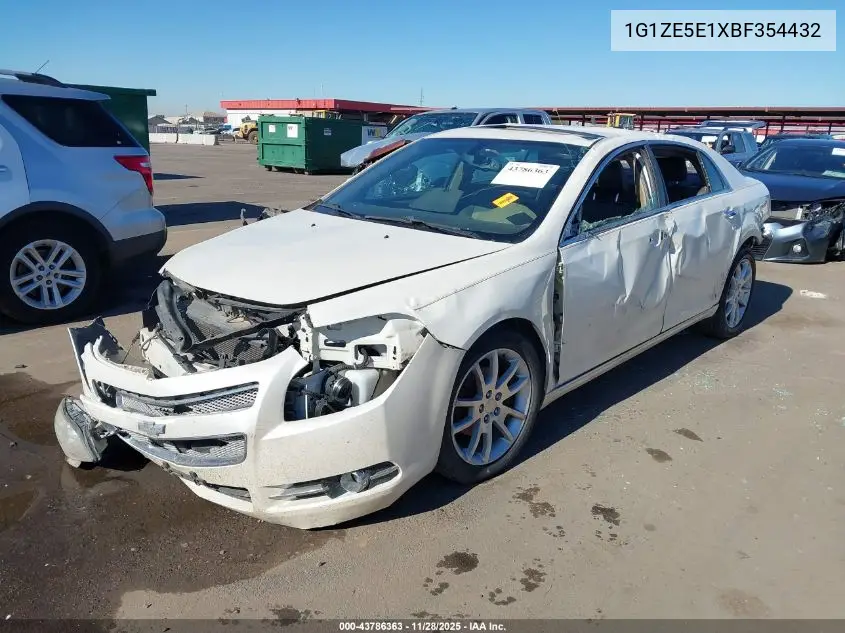 1G1ZE5E1XBF354432 2011 Chevrolet Malibu Ltz