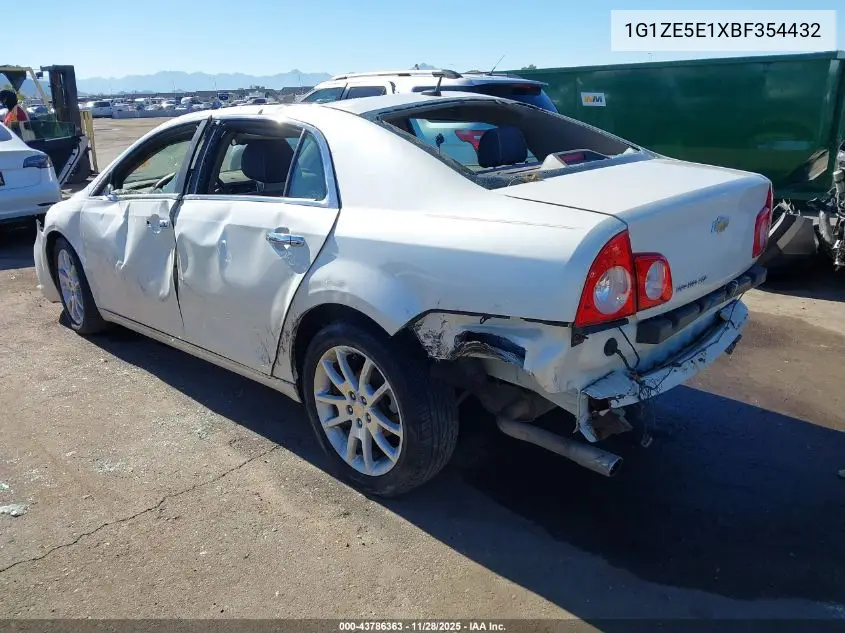 1G1ZE5E1XBF354432 2011 Chevrolet Malibu Ltz