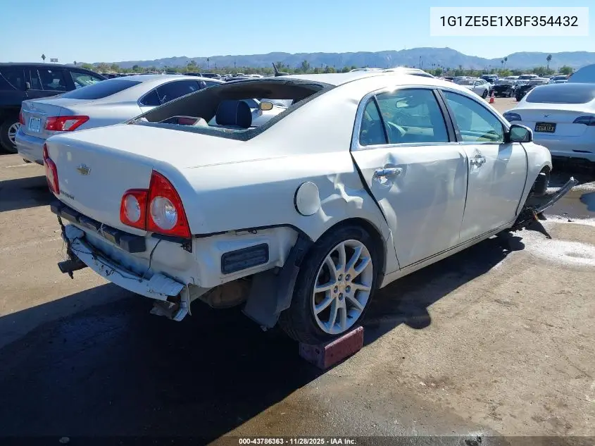 1G1ZE5E1XBF354432 2011 Chevrolet Malibu Ltz