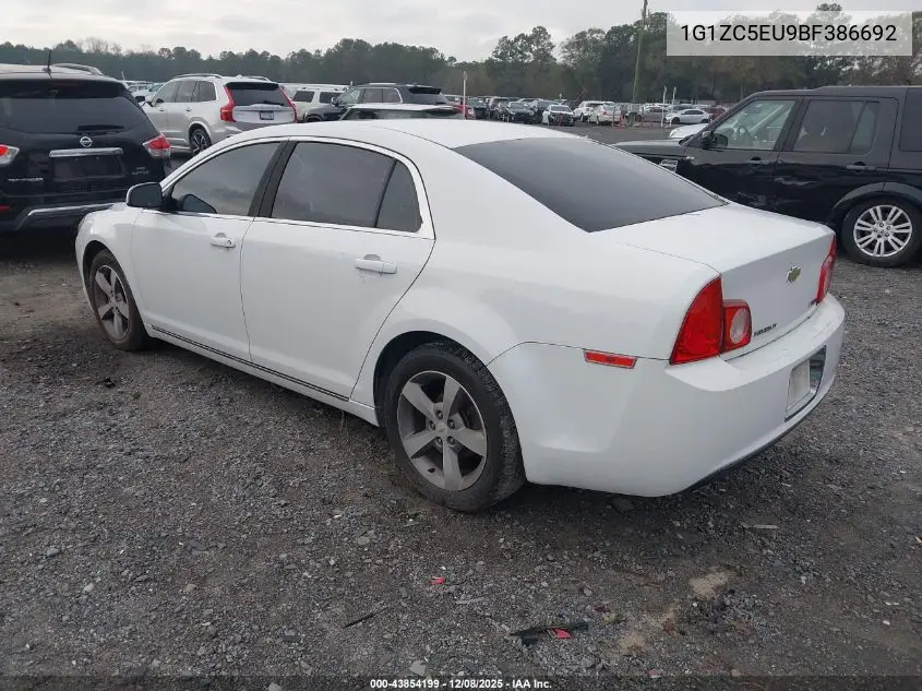 1G1ZC5EU9BF386692 2011 Chevrolet Malibu 1Lt
