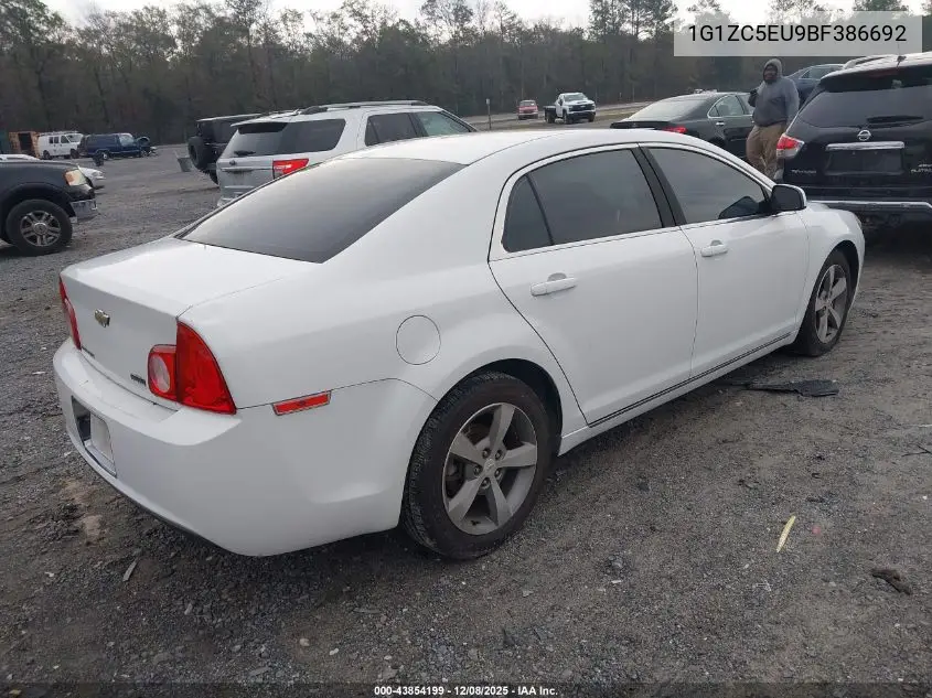 1G1ZC5EU9BF386692 2011 Chevrolet Malibu 1Lt