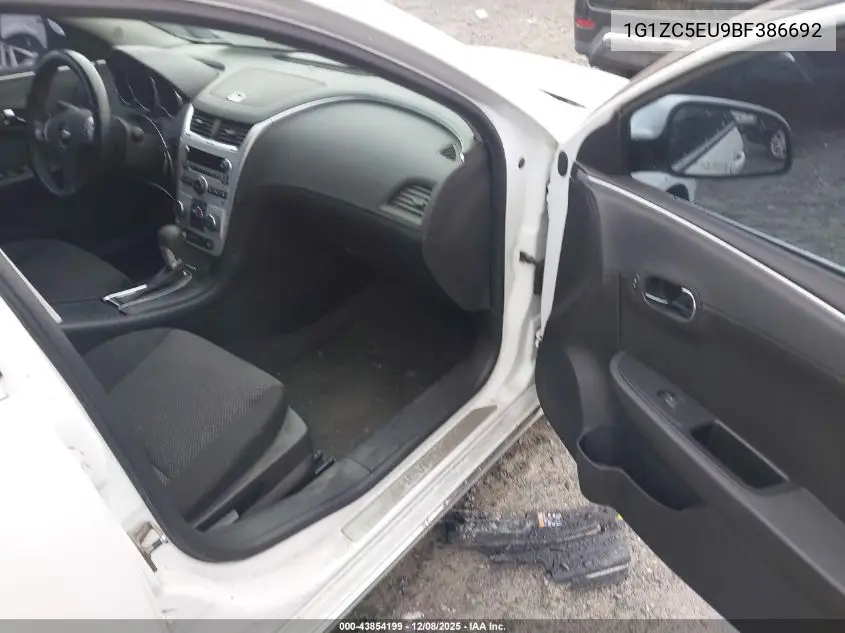 1G1ZC5EU9BF386692 2011 Chevrolet Malibu 1Lt