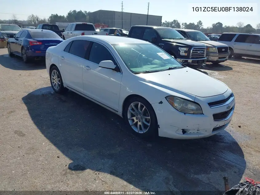 1G1ZC5EU0BF138024 2011 Chevrolet Malibu 1Lt