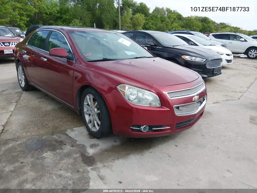 1G1ZE5E74BF187733 2011 Chevrolet Malibu Ltz