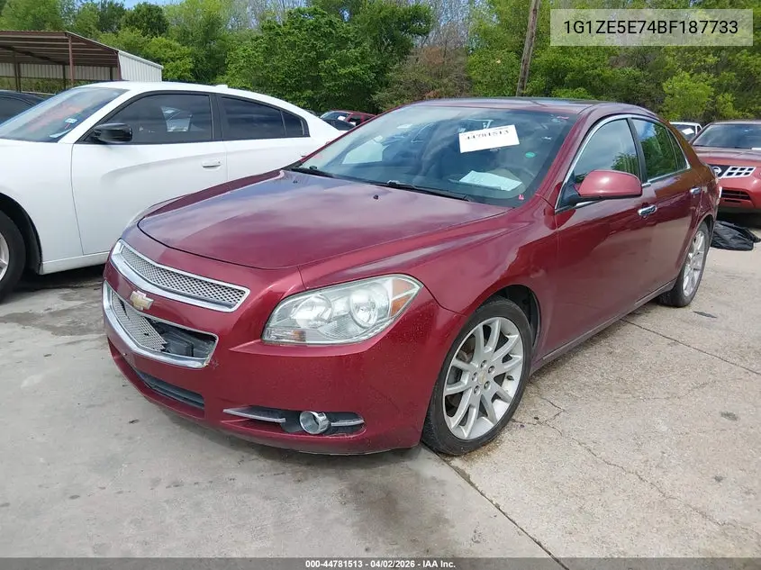 1G1ZE5E74BF187733 2011 Chevrolet Malibu Ltz