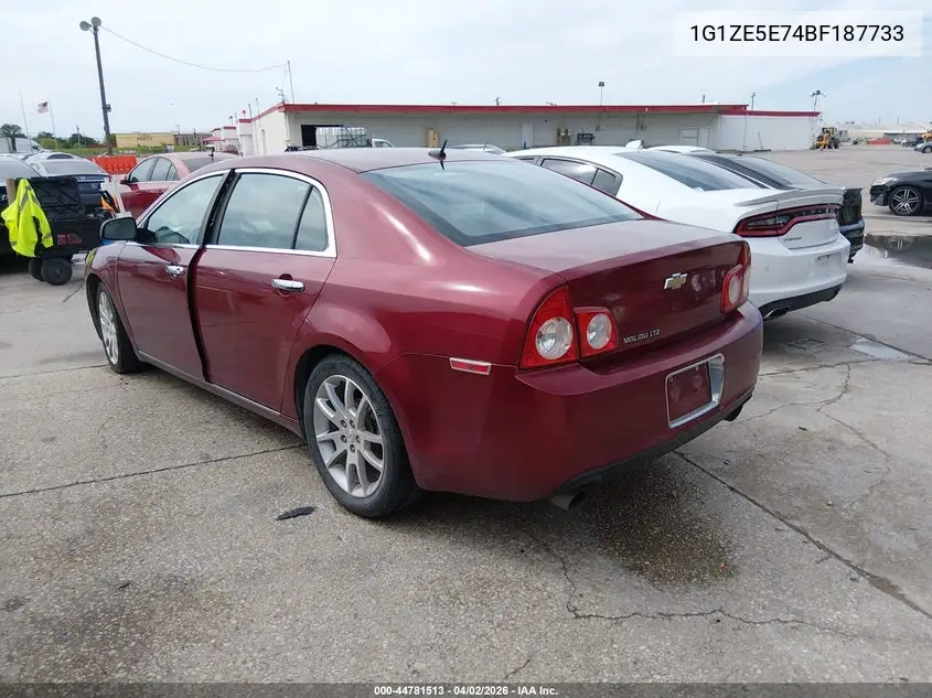 1G1ZE5E74BF187733 2011 Chevrolet Malibu Ltz