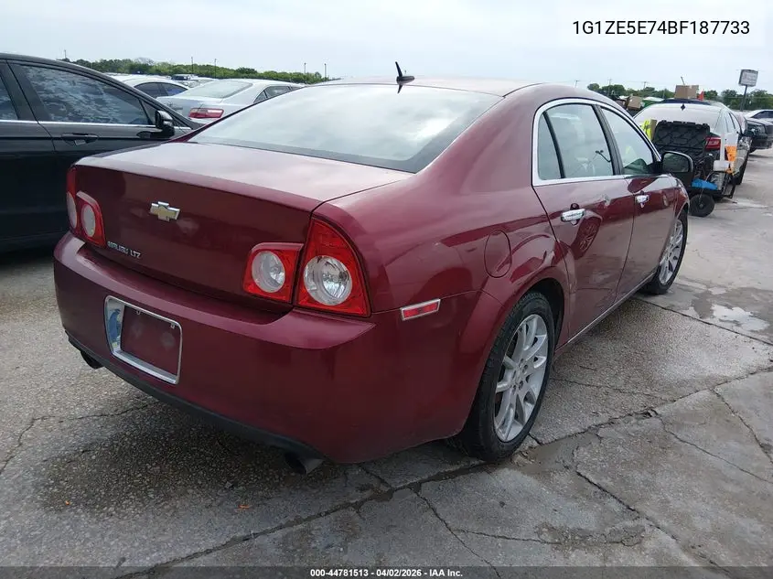 1G1ZE5E74BF187733 2011 Chevrolet Malibu Ltz