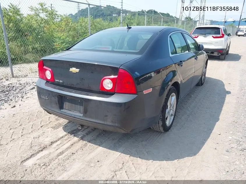 2011 Chevrolet Malibu Ls VIN: 1G1ZB5E11BF355848 Lot: 45633898
