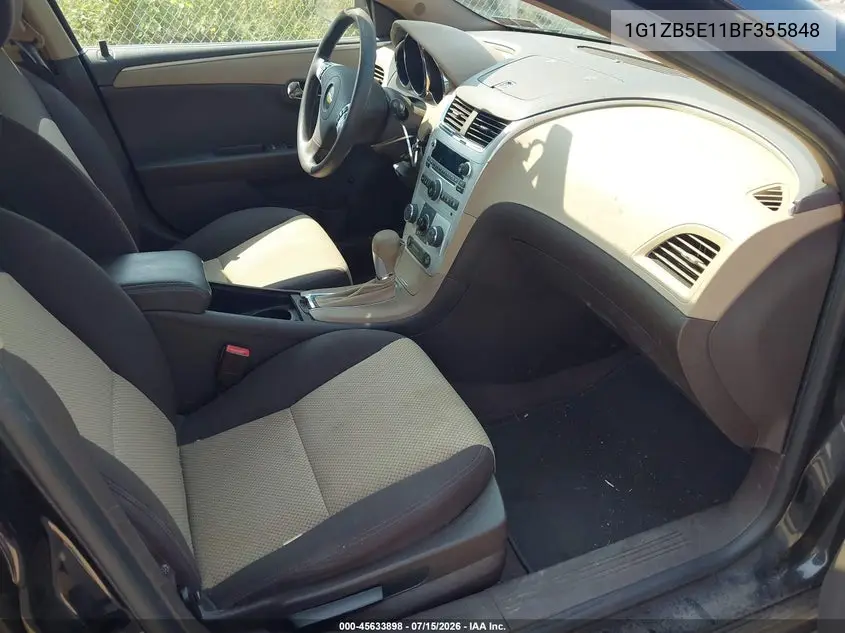 2011 Chevrolet Malibu Ls VIN: 1G1ZB5E11BF355848 Lot: 45633898