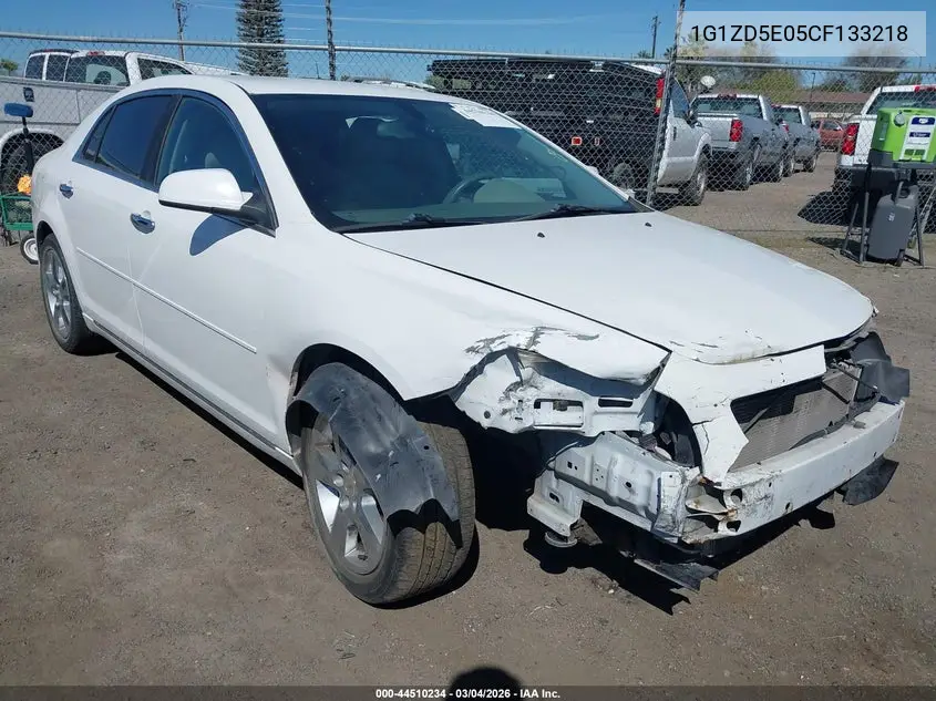 1G1ZD5E05CF133218 2012 Chevrolet Malibu 2Lt