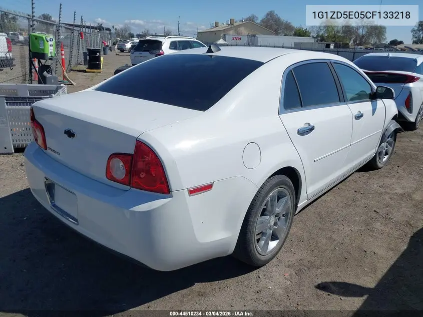 1G1ZD5E05CF133218 2012 Chevrolet Malibu 2Lt