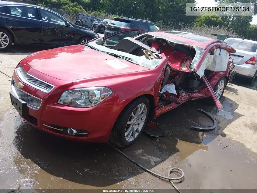 2012 Chevrolet Malibu 1Lz VIN: 1G1ZE5E00CF275134 Lot: 45663310