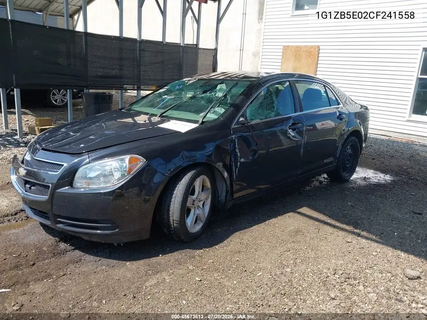 2012 Chevrolet Malibu Ls VIN: 1G1ZB5E02CF241558 Lot: 45673513